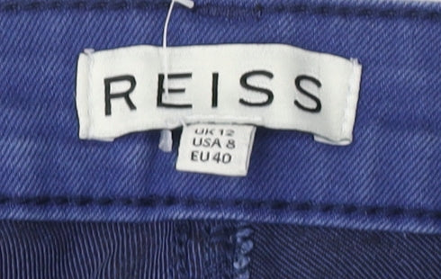 Reiss Women's Blue Skinny Jeans Size 12