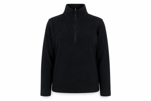 Womens UK Size S Columbia Black Henley Sweatshirt