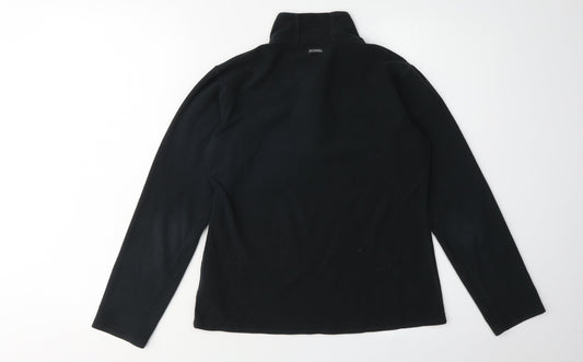 Columbia Women's Black Fleece 1/4 Zip Pullover Size S