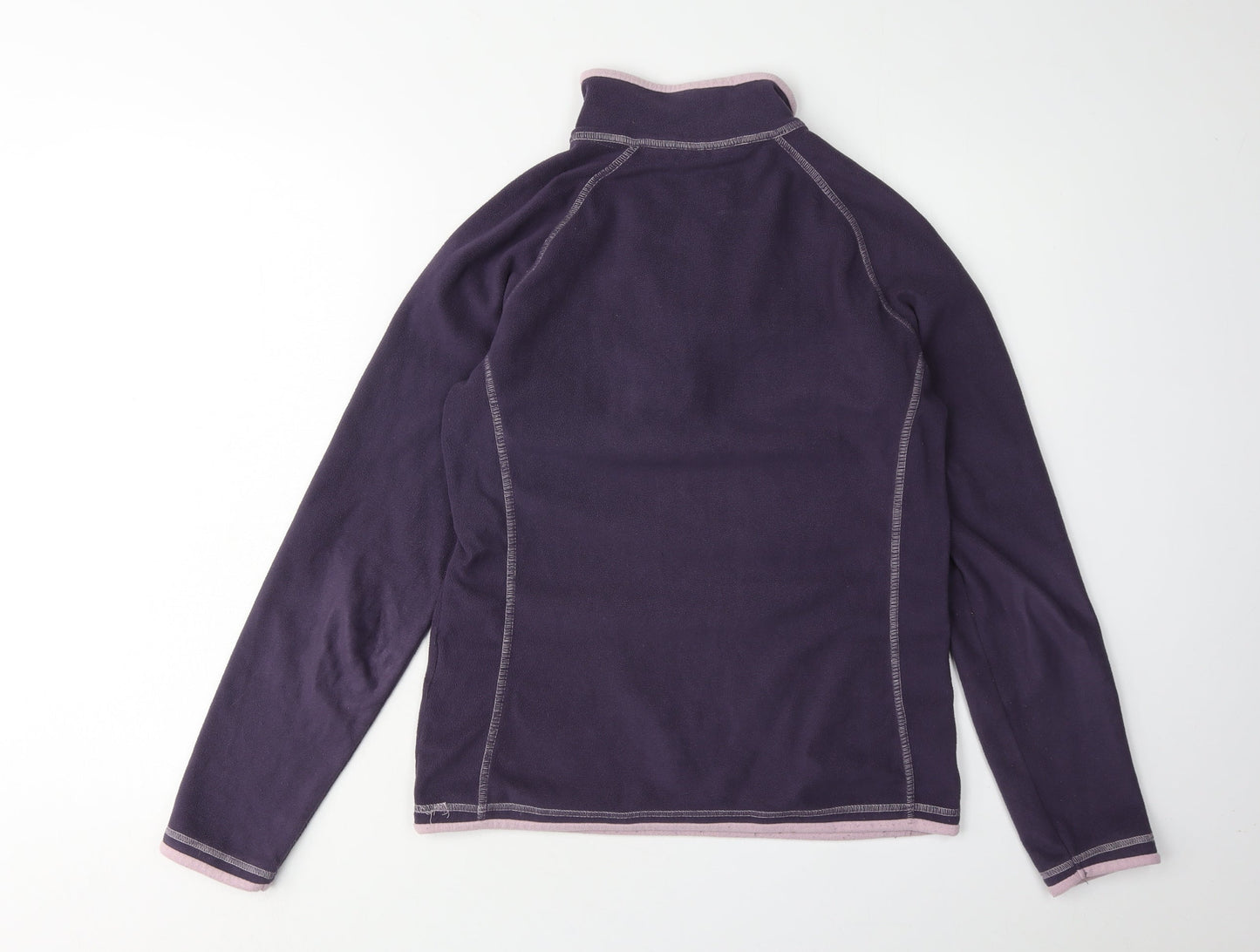 Womens UK Size UK 8 Mountain Warehouse Purple Full Zip Sweatshirt