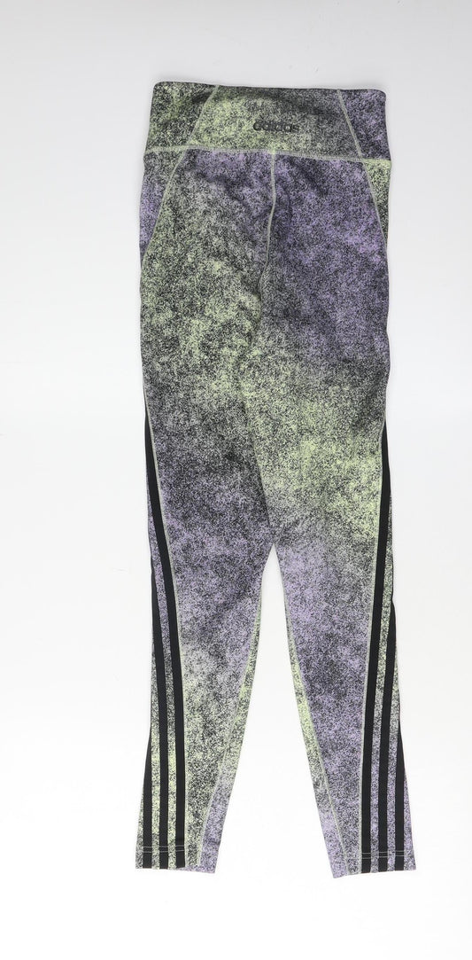 Adidas Women's XS Multicoloured Gym Leggings