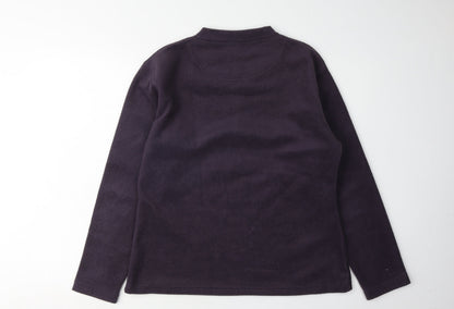 Peter Storm Women's Purple V-Neck Sweatshirt Size 14
