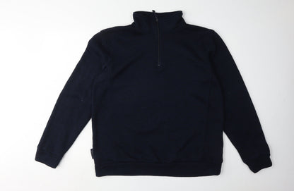 Mens UK Size L Mountain Warehouse Black Full Zip Sweatshirt