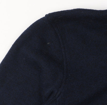 Mens UK Size L Mountain Warehouse Black Full Zip Sweatshirt