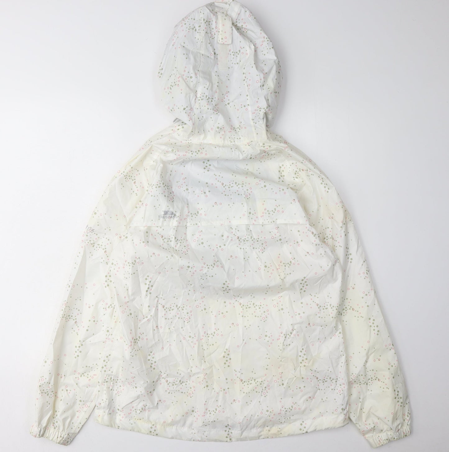 Womens UK Size S Trespass White Rain Coat