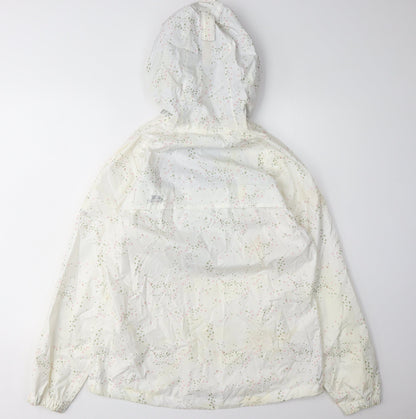Womens UK Size S Trespass White Rain Coat