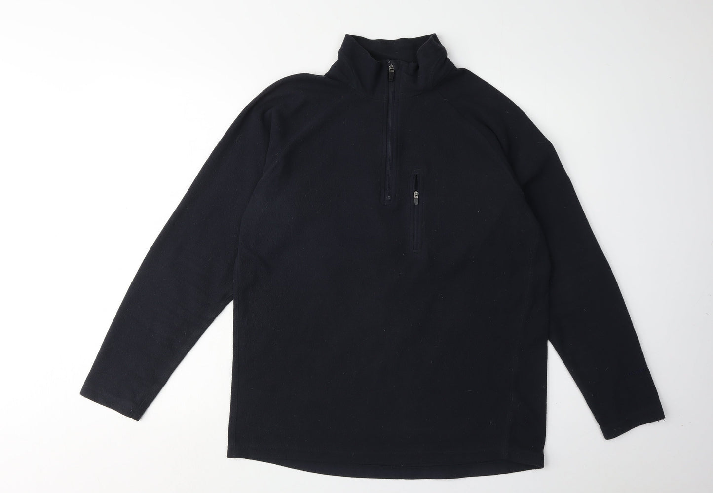 Mens UK Size S Peter Storm Black Henley Sweatshirt