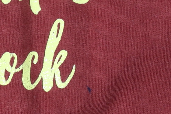 Unisex Adults UK Size Small Harry Potter Red Pullover Sweatshirt