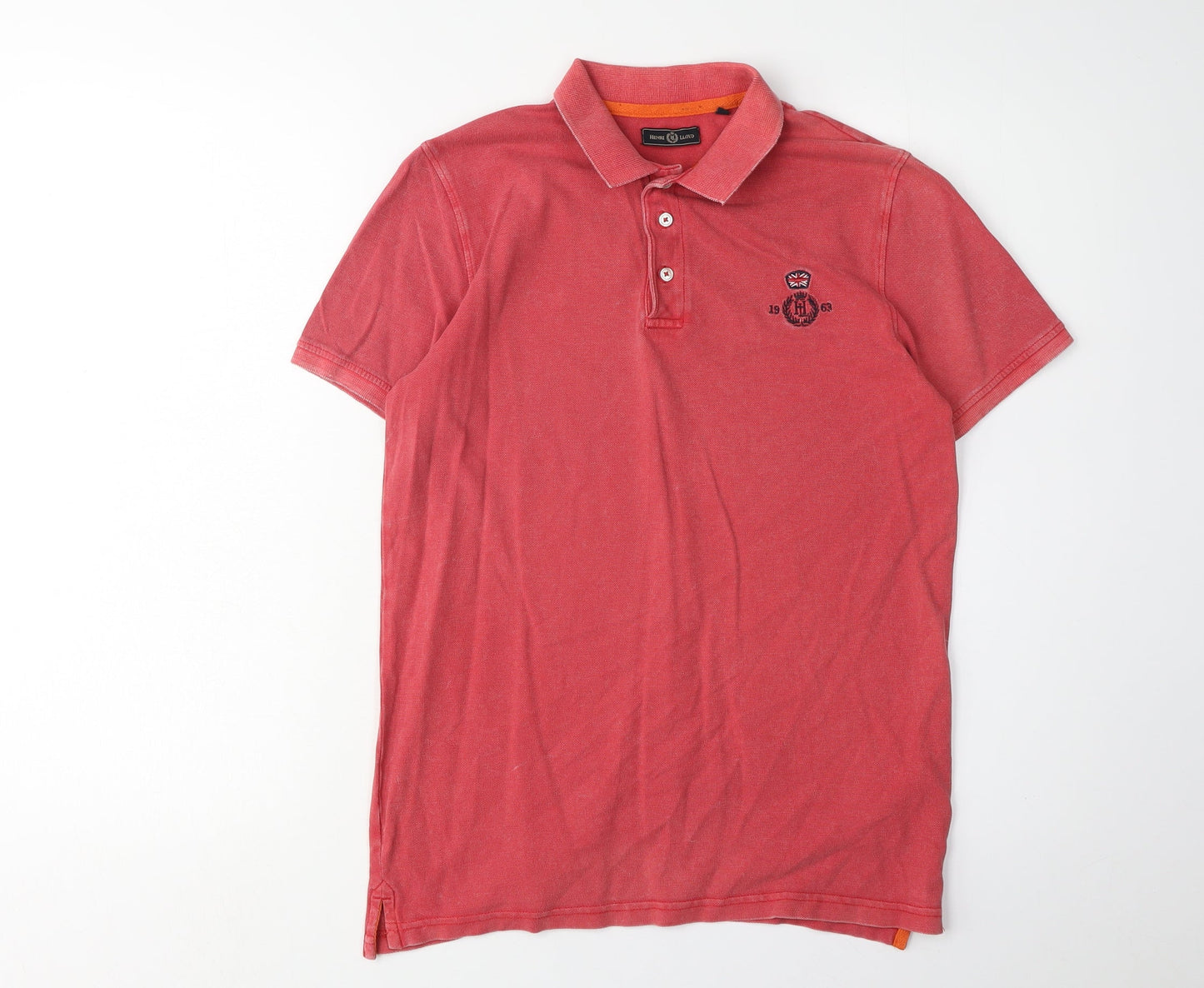 Henri Lloyd Boys Red Polo Shirt Short Sleeve 12-13 Years