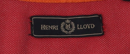Henri Lloyd Boys Red Polo Shirt Short Sleeve 12-13 Years