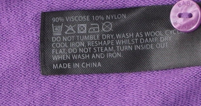 Ted Baker Unisex Baby Purple Cardigan 0-3 Mths