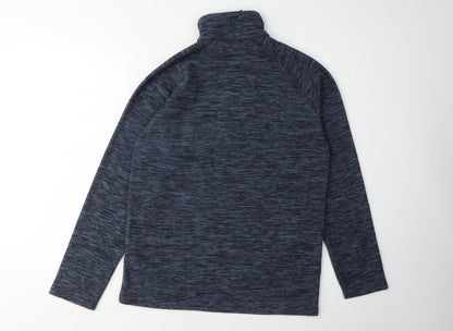Mens UK Size XS Mountain Warehouse Blue 1/4 Zip Sweatshirt