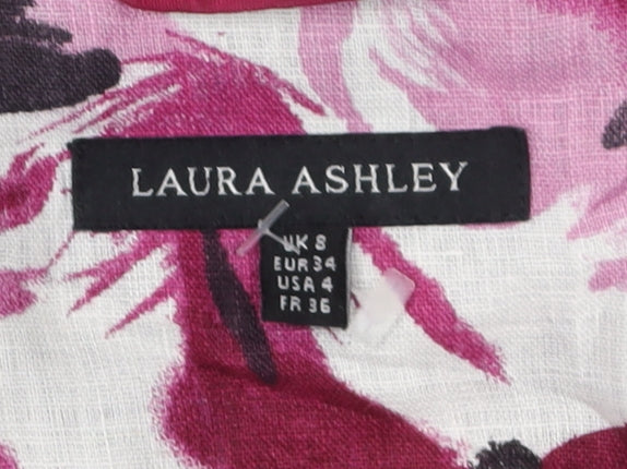 Womens UK Size S Laura Ashley Regular Pink Blazer