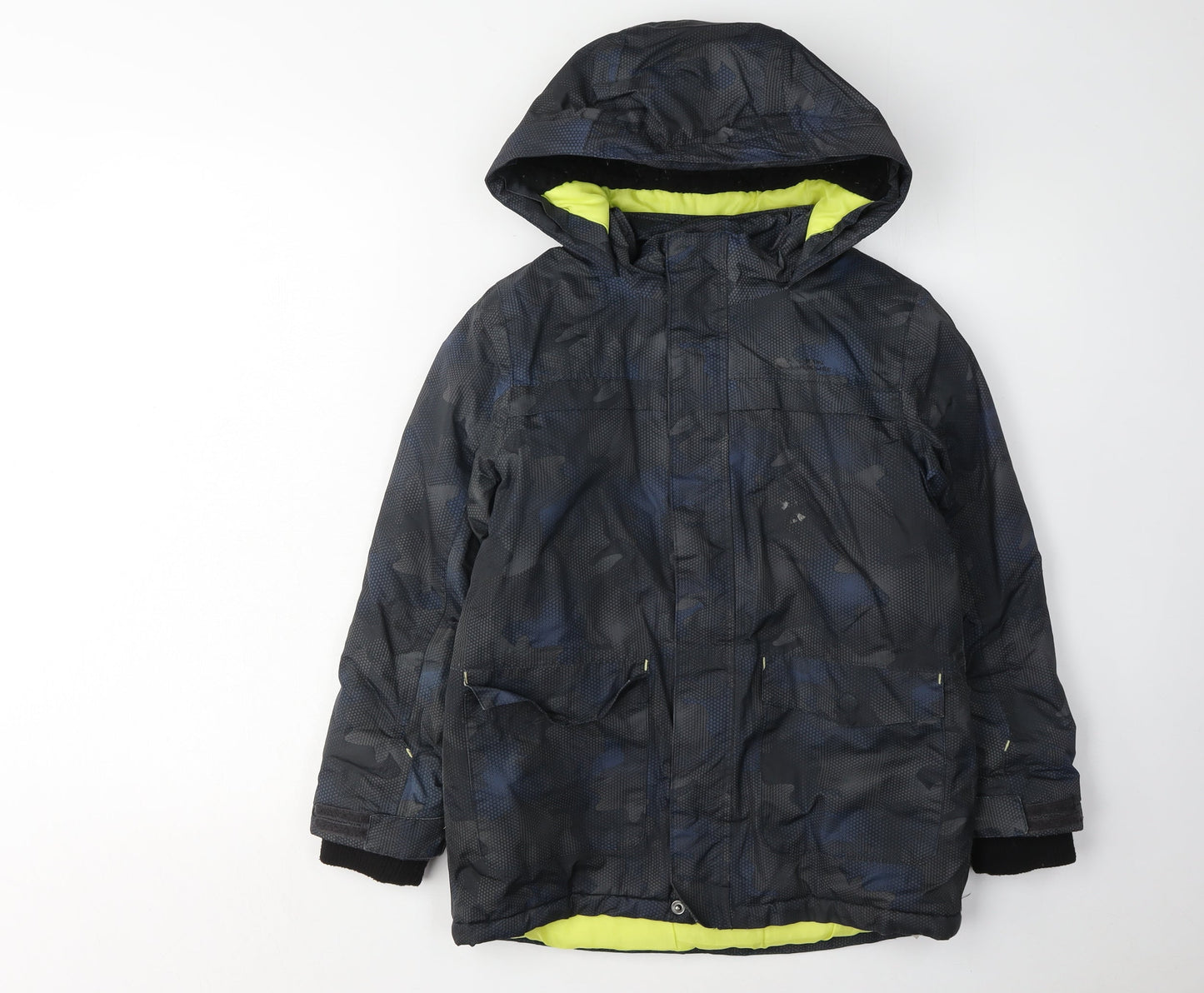 Mountain Warehouse Boys Blue Puffer Jacket 10Y Waterproof