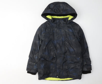 Mountain Warehouse Boys Blue Puffer Jacket 10Y Waterproof
