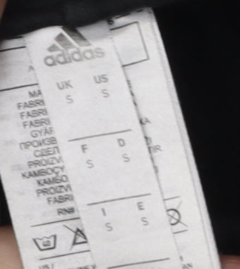 Mens UK Size S adidas  Jogger Black Trousers