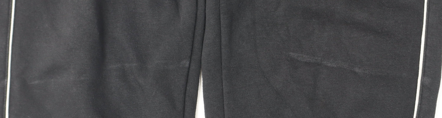 Mens UK Size S adidas  Jogger Black Trousers