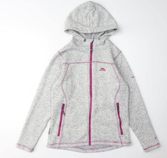 Womens UK Size M Trespass Grey Basic Jacket
