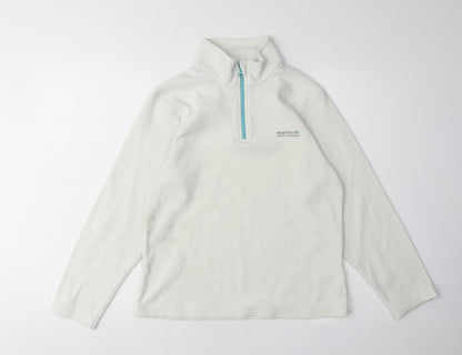 Regatta Women’s White Pullover Fleece Sweatshirt Size 10