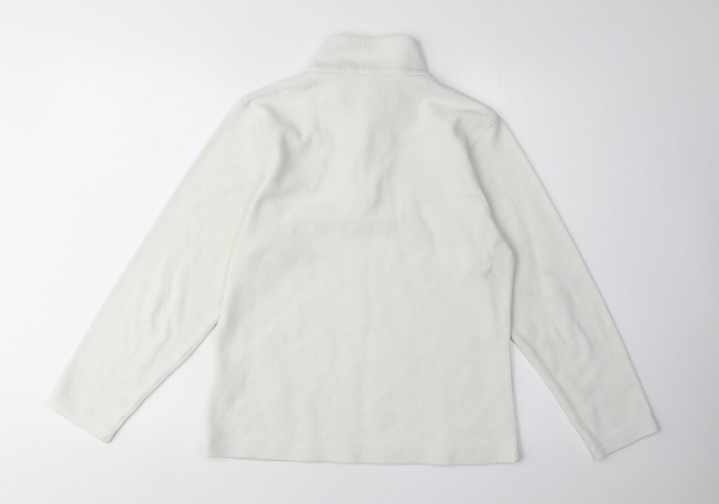 Regatta Women’s White Pullover Fleece Sweatshirt Size 10