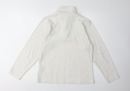 Regatta Women’s White Pullover Fleece Sweatshirt Size 10