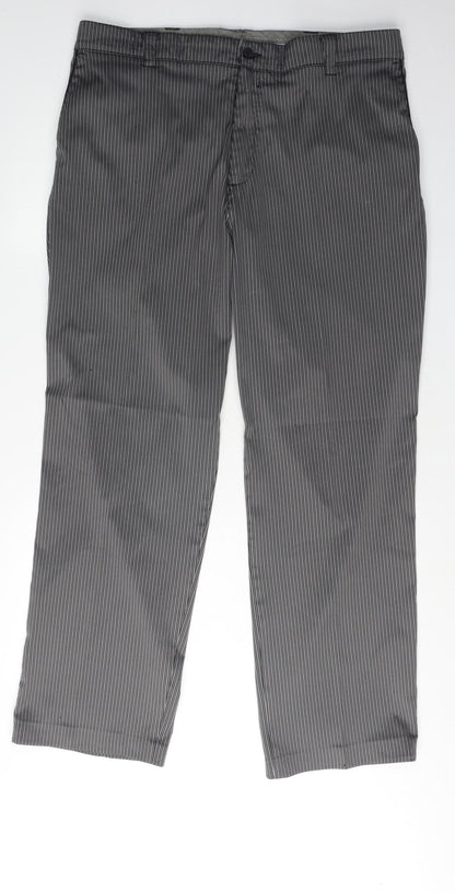 Ping Men's Black Striped Trousers Size 38