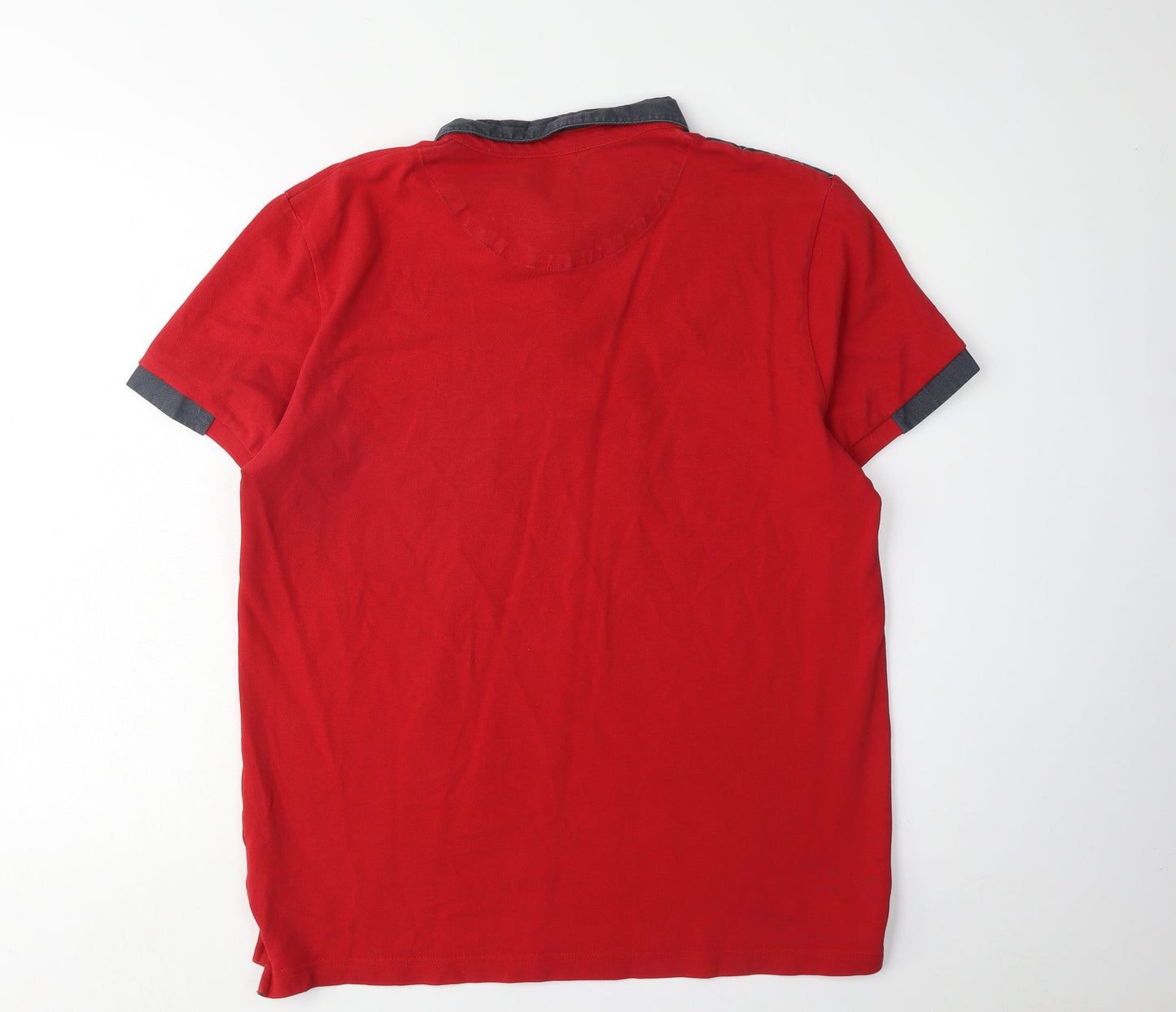 Voi Jeans Co. Men's Red XL Polo Shirt