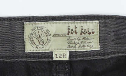 Fat Face Women's Black Skinny Jeans Size 12