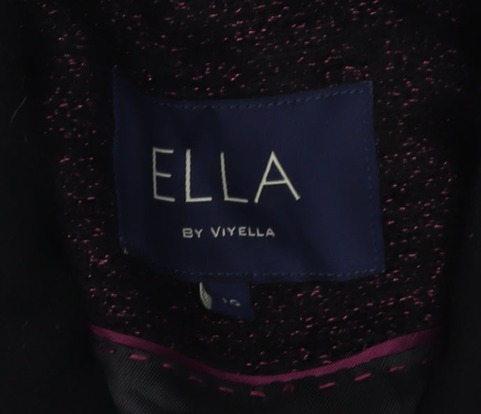 Ella by Viyella Women's Black Size 12 Blazer