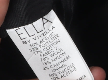 Ella by Viyella Women's Black Size 12 Blazer