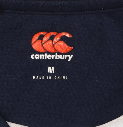 Canterbury Men's Blue Rugby T-Shirt, M, Athletic Fit