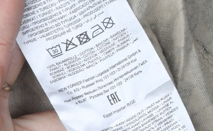 Black Squad Men Beige/Black Polo XL Slim Fit Cotton