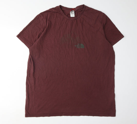 The North Face Men's Red XL Short Sleeve T-Shirt