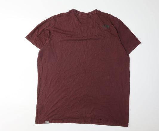 The North Face Men's Red XL Short Sleeve T-Shirt