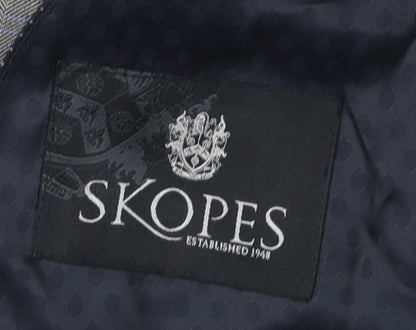 Mens UK Size 42 Skopes Regular Grey Suit Jacket