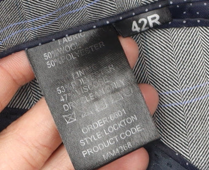 Mens UK Size 42 Skopes Regular Grey Suit Jacket