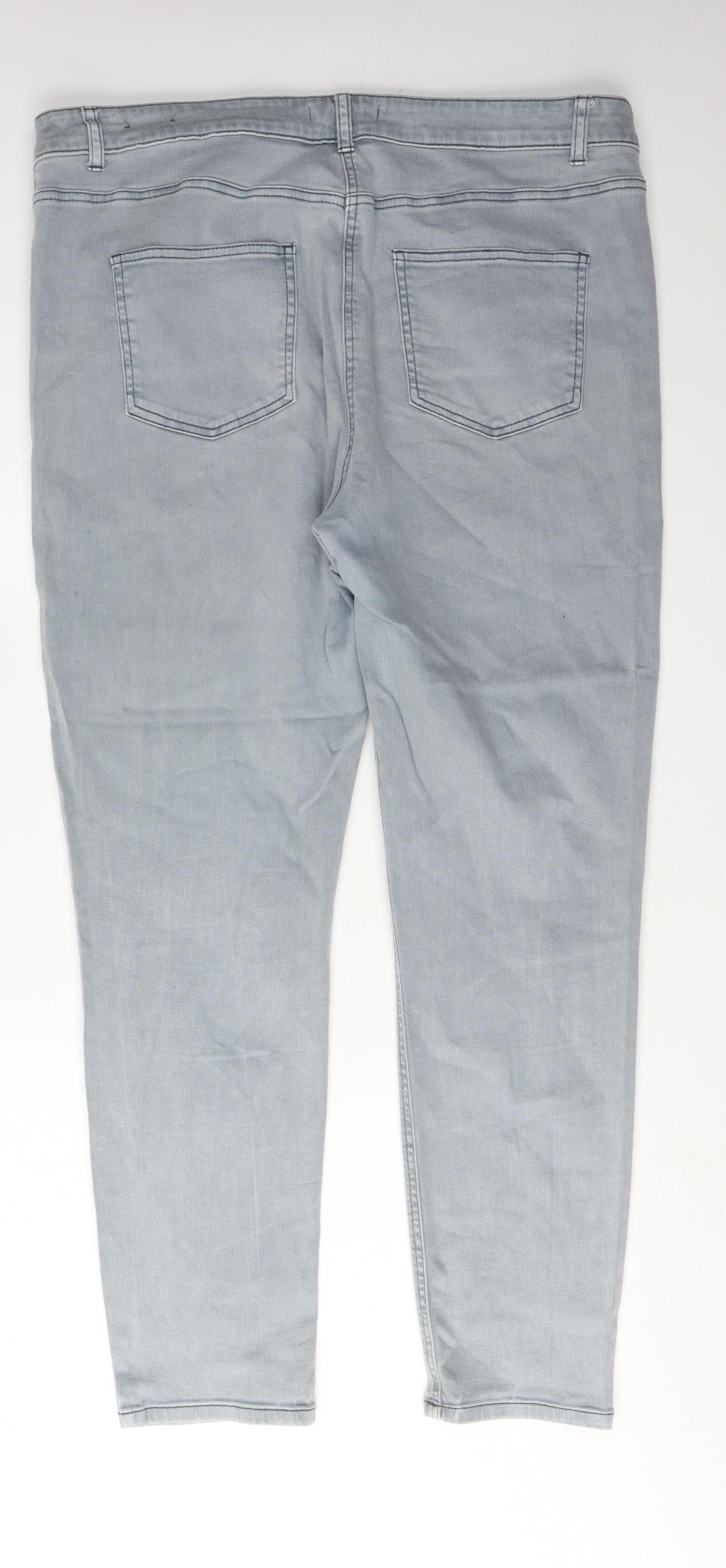 Laura Ashley Women's Blue Skinny Jeans UK 18 Stretch