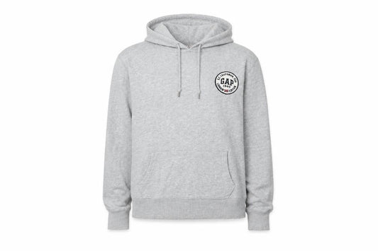 Gap Women's Grey Pullover Hoodie, M, Casual Logo