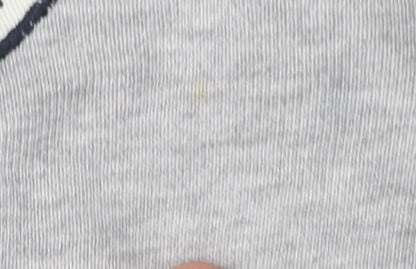 GAP Women's Grey Pullover Hoodie, M, Casual Logo