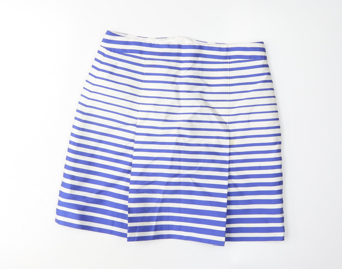 Banana Republic Women's Blue Striped Pencil Skirt Size 2