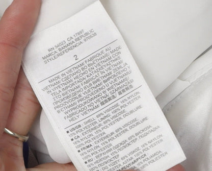 Banana Republic Women's Blue Striped Pencil Skirt Size 2