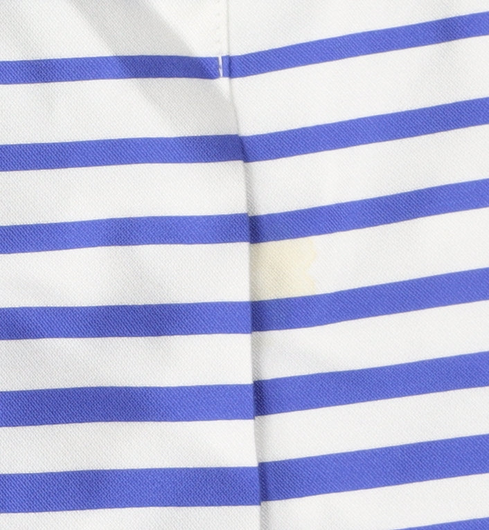 Banana Republic Women's Blue Striped Pencil Skirt Size 2