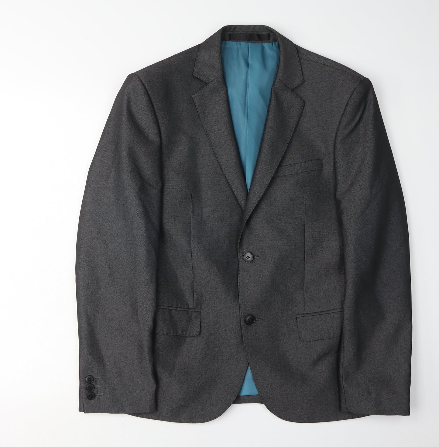 Mens UK Size 36 Marks and Spencer Regular Grey Suit Jacket