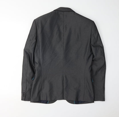 Mens UK Size 36 Marks and Spencer Regular Grey Suit Jacket