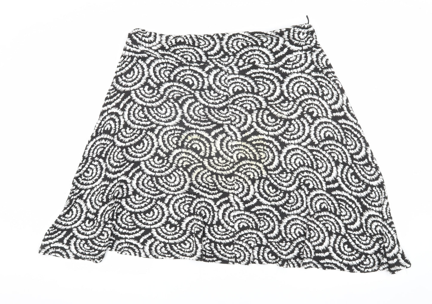 Soon Women's Black Geometric Skirt Size 16