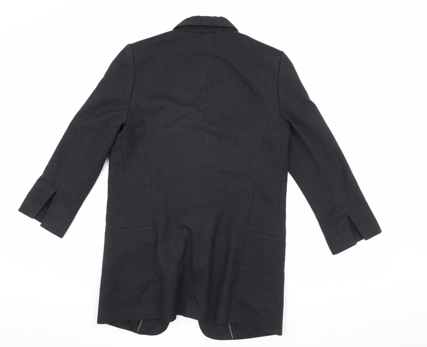 Next Women's Black Long Suit Jacket, Size 10 Tall