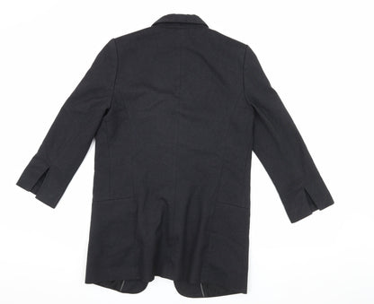 Next Women's Black Long Suit Jacket, Size 10 Tall