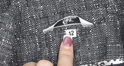Klass Collection Women’s Grey Blazer Size 12