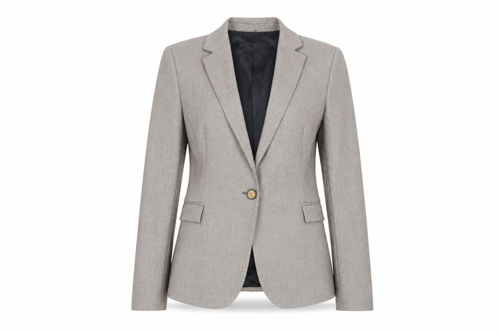 Womens UK Size 8 Zara Regular Brown Blazer