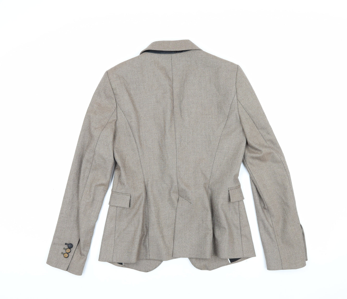 Zara Women's Brown Blazer Jacket Size 8